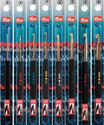 Produktbild von Prym Wollhäkelnadeln Stärke: 3,5 mm (195175)