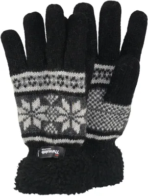 Produktbild von Finger Handschuh mit Norweger Muster Thinsulate für Damen