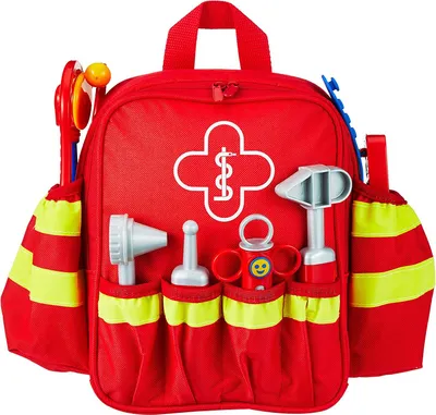 Produktbild von Theo Klein Rescue Team Max & Dr. Kim Rescue Backpack, Bau, 3 Jahr(e)