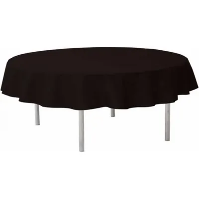 Produktbild von Tischdecke, Rund, Schwarz, 300cm Querschnitt, Treb SP