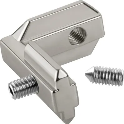 Produktbild von Eckverbinder, Innenwinkel und Außenwinkel für Konstruktionsprofile – Perfekt für NUT 6 & NUT 8 (1, 40x40)