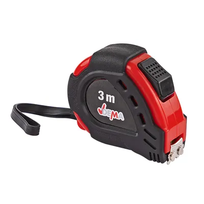 Produktbild von DEMA Rollenmaßband 3m"Self-Locking" mit Gürtelclip