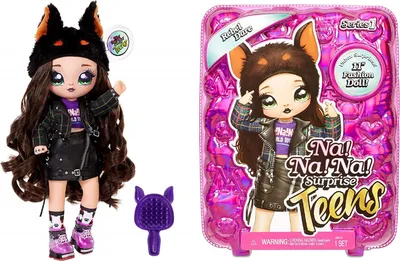 Zdjęcie produktu dla Na! Na! Na! Surprise Teens Doll- Rebel Dare, Damski, 5 lat(a), Dziewczyna, 280 mm, Wielobarwny