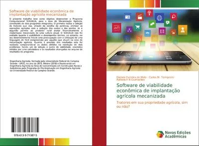 Produktbild von Software de viabilidade econômica de implantação agrícola mecanizada