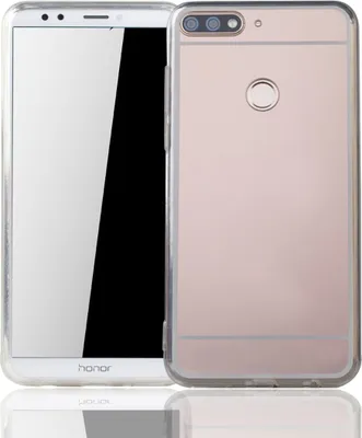 Zdjęcie produktu dla Etui na telefon komórkowy Huawei Honor 7C Mirror Soft Case Protective Cover Rose Gold