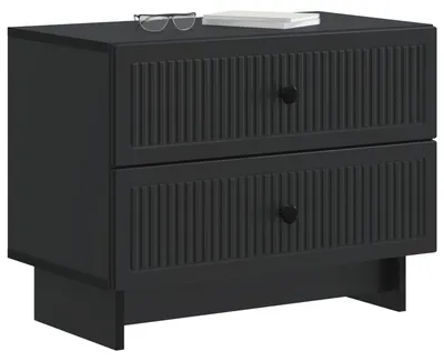 Obrázek produktu pro Noční skříňka Černá 62 x 34,5 x 47,5 cm Kompozitní dřevo