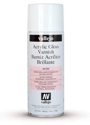 Obrázek produktu pro Vallejo Premium lak ve spreji Brillante Gloss (400 ml)