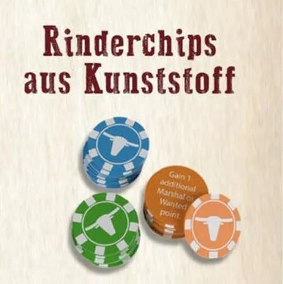 Produktbild von Western Legends (2. Edition) | Rinderchips aus Kunststoff - Zusatzmaterial