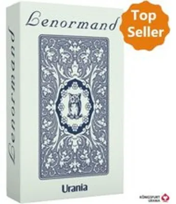 Produktbild von Lenormand Orakelkarten - Blaue Eule