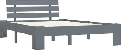 Obrázek produktu pro vidaXL Postel z masivu Grey Pine 140x200 cm