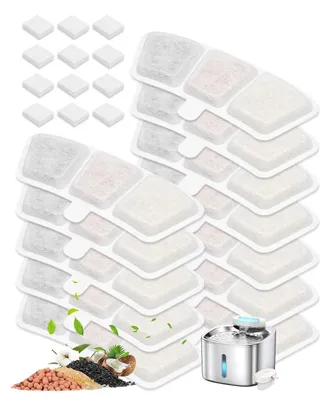 Produktbild von Ersatzfilter für Trinkbrunnen 24er Set (12+12) für Oneisall 3.5L PW04