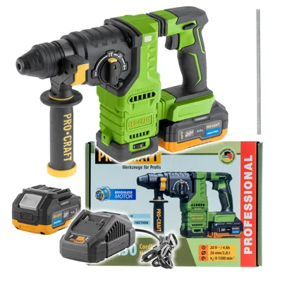 Obrázek produktu pro Aku vrtací kladivo Procraft PHA30-1B SDS Plus