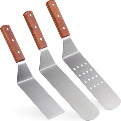 Produktbild von 3-teiliges Grill-Pfannenwender Set