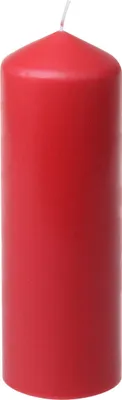 Produktbild von Stumpenkerzen Rubin Rot 200/67 mm, 10 Stück Steinhart Kerzen in RAL-Kerzen Güte Qualität