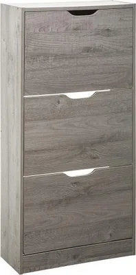 Obrázek produktu pro Boty komoda úzká, 60x24x118 cm, bílá