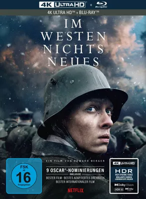 Produktbild von Im Westen nichts Neues (2022) - 2-Disc Limited Collector's Edition im Mediabook (UHD + Blu-ray)
