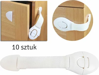 Zdjęcie produktu dla Ag442B Zabezpieczenia Szuflad 10Szt