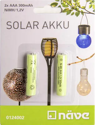 Zdjęcie produktu dla Näve Akku AAA NiMh 1,2 V/300 mAh 2er Set