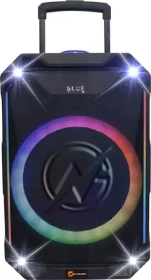Produktbild von N-GEAR THE FLASH 1240 | 12-Zoll-Bluetooth-Lautsprecher mit Mikrofon und Lichtshow