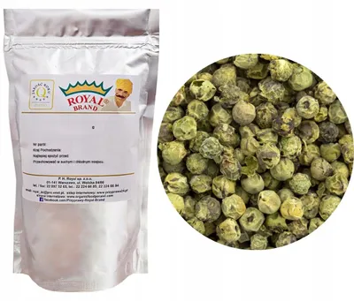 Zdjęcie produktu dla Nasiona zielonego pieprzu 100 g – aromatyczne, naturalne, wysokiej jakości, świeże