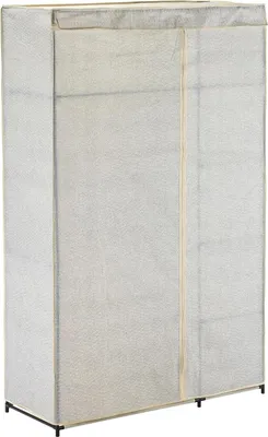 Productafbeelding van Famanu garderobekast met kledingroede - 110 x 174,5 x 45 cm - Opvouwbare kast voor kamperen
