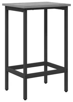 Immagine prodotto di vidaXL Sgabello da bar grigio Sonoma, 40 x 32 x 74 cm, materiale composito in legno