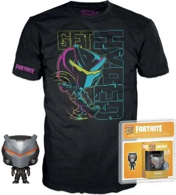 Zdjęcie produktu dla Funko Pocket Pop Fortnite Brelok Omega +T-Shirt L