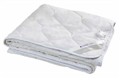 Kołdra całoroczna 135x200 COTTON Senna Home, naturalna, bawełna, szlachetny perkal