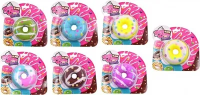 Produktbild von Schleim - Donut/Cobbler 7cm - Farbenmix