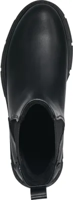 Produktbild von MARCO TOZZI Damen Stiefelette Chelsea Boot Stretch flach Profilsohle 2-25443-41, Größe:40 EU, Farbe:Schwarz