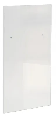 Productafbeelding van Polysan ARCHITEX temperato glas, 905x1997x8 mm, met gaten voor handdoekhouders