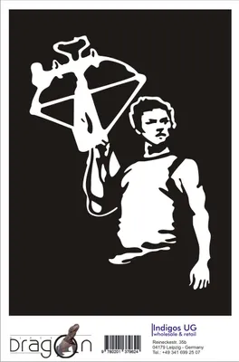 Produktbild von Aufkleber / Autoaufkleber - JDM / Die cut / Auto / OEM - Daryl Dixon - 210x150mm schwarz - Heckscheibe / Heckscheibenaufkleber