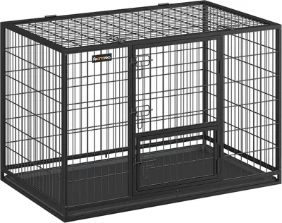 Zdjęcie produktu dla Klatka dla psa - Klatka kennelowa - Transporter dla psa - Budka dla psa - Wybieg dla psa - Z podwójnymi drzwiczkami