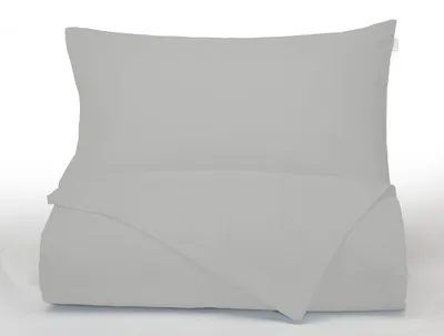 Obrázek produktu pro Sada povlečení na peřinu tmavě šedá – 250 x 220 cm + povlaky na polštáře