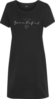Produktbild von Vivance Dreams Bigshirt schwarz Größe 36/38