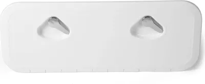 Produktbild von Inspektionsluke für Boote, KROME, 243 x 607 mm, aus stabilem Kunststoff, weiß