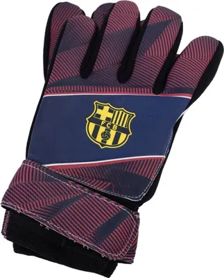 Produktbild von FC Barcelona - "Fuse" Torhüter-Handschuhe für Kinder TA13039 (67 mm - 73 mm) (Marineblau/Gelb/Rot)