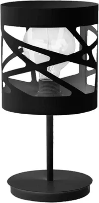 Obrázok produktu pre Dekoratívna čierna dizajnová moderná stolná lampa Modul Frez 1xE27 15W Sigma Lighting