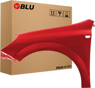 Immagine prodotto di BLU Parafango compatibile con Opel Astra H 3 III Z547 Sinistra Rot MagmaRot | 2004-2014 | Anteriore | Verniciato | Pronto per il montaggio | Acciaio