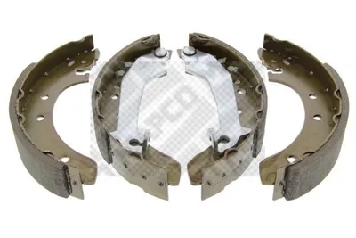 Produktbild von MAPCO Bremsbackensatz Trommelbremse Hinten für FORD Fiesta Mk4 Schrägheck (JAS, JBS) 203mm 8834