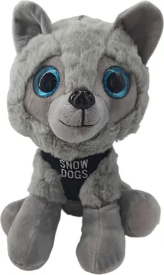 Produktbild von Soma Snow Dog Polar Hund Schnee Hund Kuscheltier Plüschtier XXL 26 cm Plush Anime Kawaii Stofftier Cute Plushies Plushie Halloween Weihnachten Geschenke für Kinder
