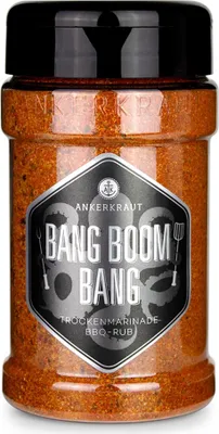 Produktbild von Bang Boom Bang, BBQ-Rub, 210g im Streuer
