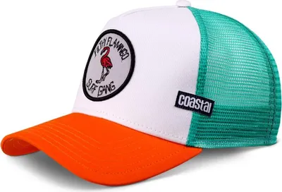 Produktbild von Coastal Snapback Filthy Flamingo orange/white/türkis