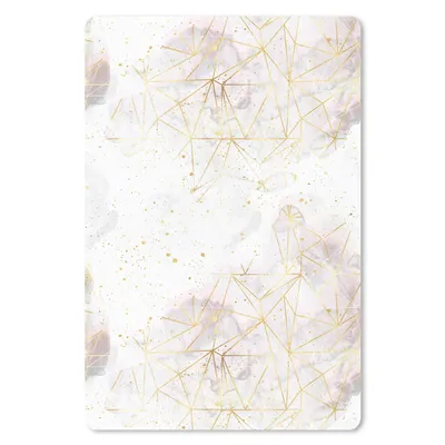 Produktbild von MuchoWow® Mauspad Mousepad Marmor - Geometrie - Gold 40x60 cm - Mousepads - Maus Mat - Pad - Mausunterlage - Schreibtisch Accesoire
