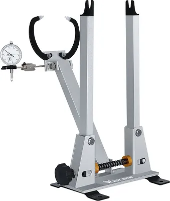 Produktbild von WEST BIKING stojak do centrowania kół rowerowych z czujnikiem zegarowym, precyzyjna regulacja opon, obręczy, uchwyt koła, MTB, rower szosowy, rower BMX, narzędzia naprawcze