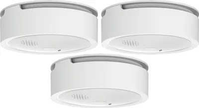 Zdjęcie produktu dla Czujka dymu SHELLY WLAN Plus Smoke, Plug&Play, zestaw 3 szt