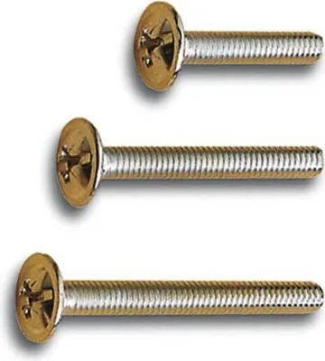 Produktbild von Möbelgriffschrauben ø M 4x30 mm (Schlitz) Schrauben für Schubladengriffe Stahl