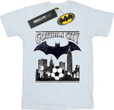 Produktbild von DC Comics - "Gotham City" T-Shirt für Herren BI14026 (3XL) (Weiß)
