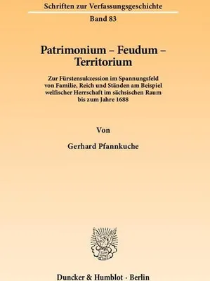 Immagine prodotto di Patrimonium - Feudum - Territorium