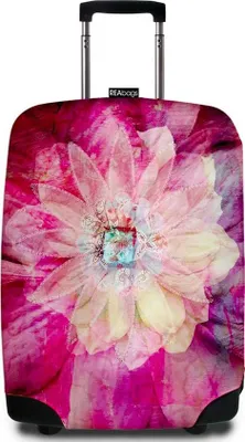 Zdjęcie produktu dla Pokrowiec na walizkę REAbags Bohemian-Rose - różowy